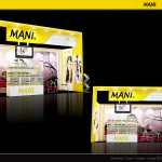 Thiết kế gian hàng triển lãm công ty Mani – TL Răng hàm mặt 2015 (KT 3×6)