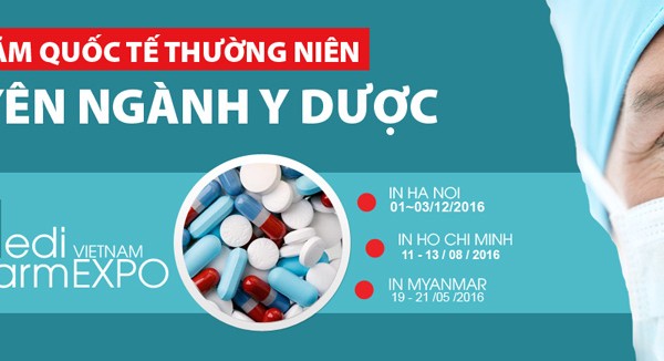 Chuỗi sự kiện triển lãm chuyên ngành Y Dược năm 2019 tại Hà Nội