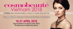 Thiết kế gian hàng triển lãm COSMOBEAUTE VIETNAM 2018