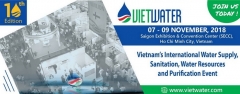 Design & construction booth for Vietwater 2018