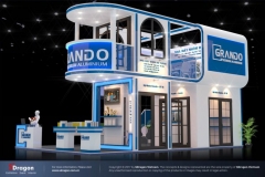 BOOTH DESIGN & CONSTRUCTION AT VIETBUILD EXHIBITION