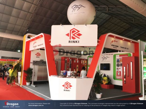 BOOTH DESIGN & CONSTRUCTION AT VIETBUILD EXHIBITION - Sdragon