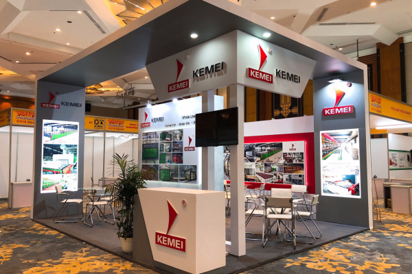 Design & construction special booth in Vietnam