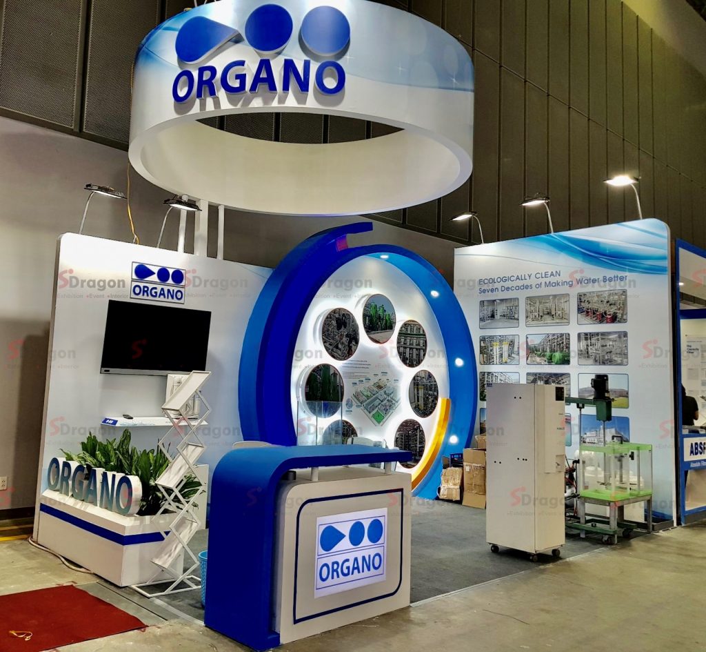 Design special booth in Vietwater 2020