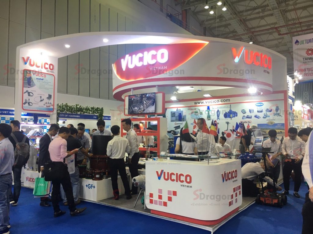 Design special booth in Vietwater 2020