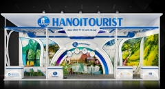 Thiết kế gian hàng du lịch trọn gói – VITM 2020