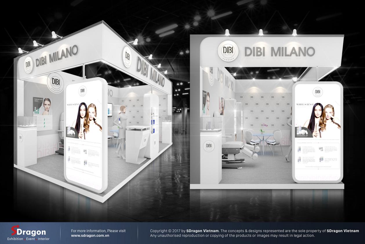 SDragon thiết kế gian hàng ấn tượng cho thương hiệu DIBI MILANO