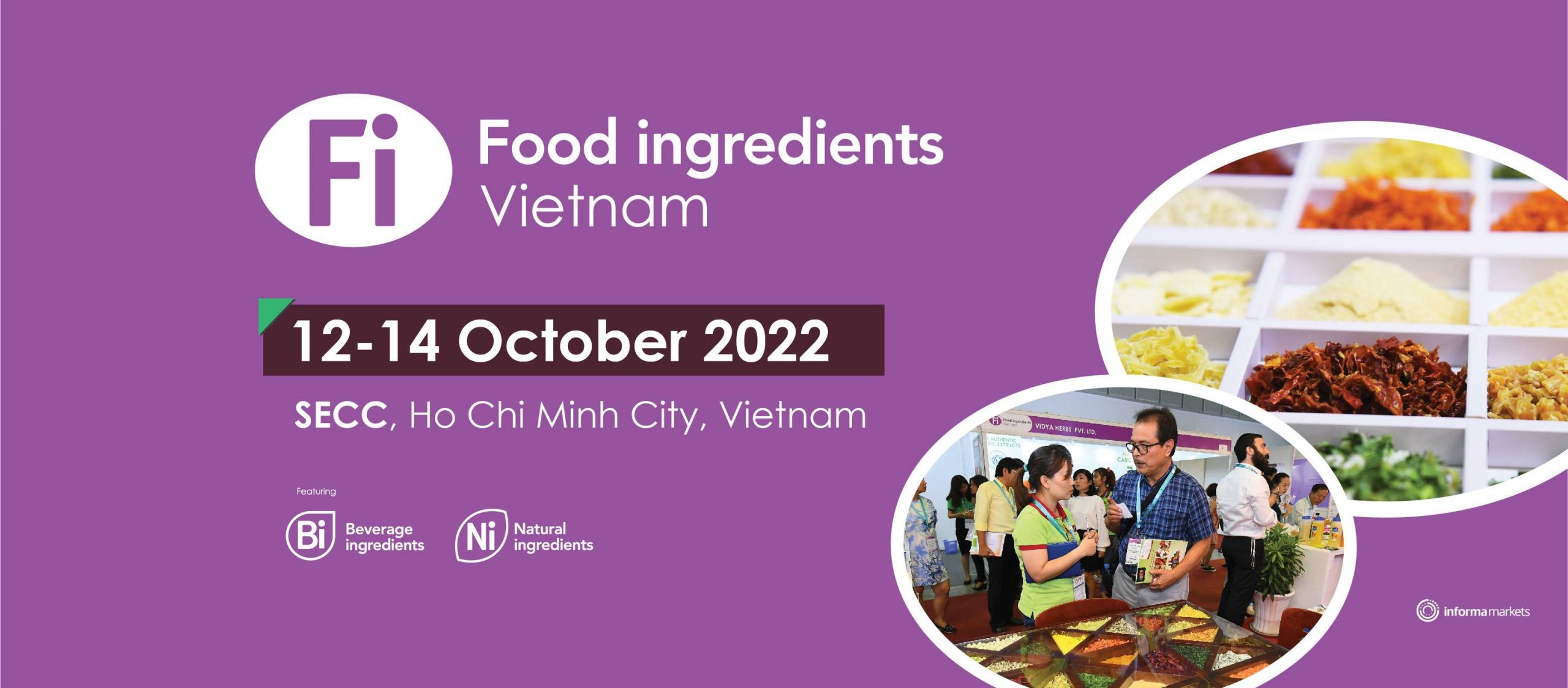 Triển lãm Food Ingredients cơ hội quảng bá cho các đơn vị tham gia triển lãm