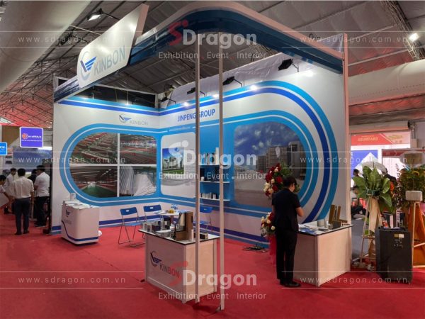Exhibition stand for Kinbon at Vietbuild 2023 – Construction Exhibition Vietnam