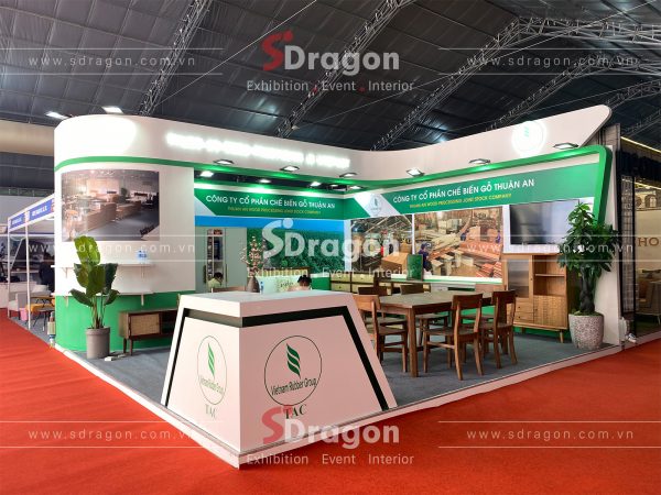 Thi công gian hàng hội chợ cho Thuận An tại VIFA EXPO 2023