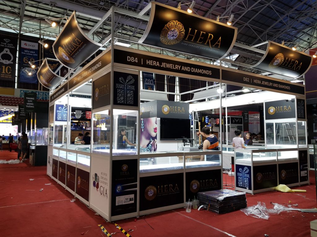 4 great positions when constructing exhibition booth at Vietfish 2024