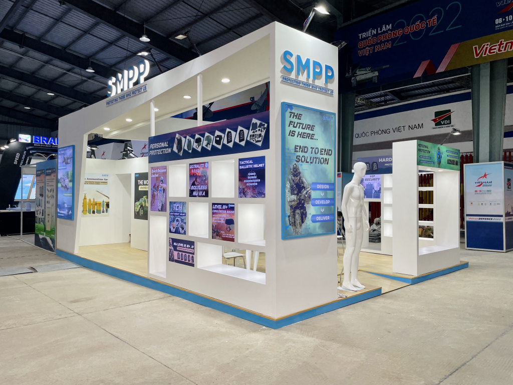 Designing & constructing exhibition booth at Vietnam Defence Expo 2024: the power of modernization