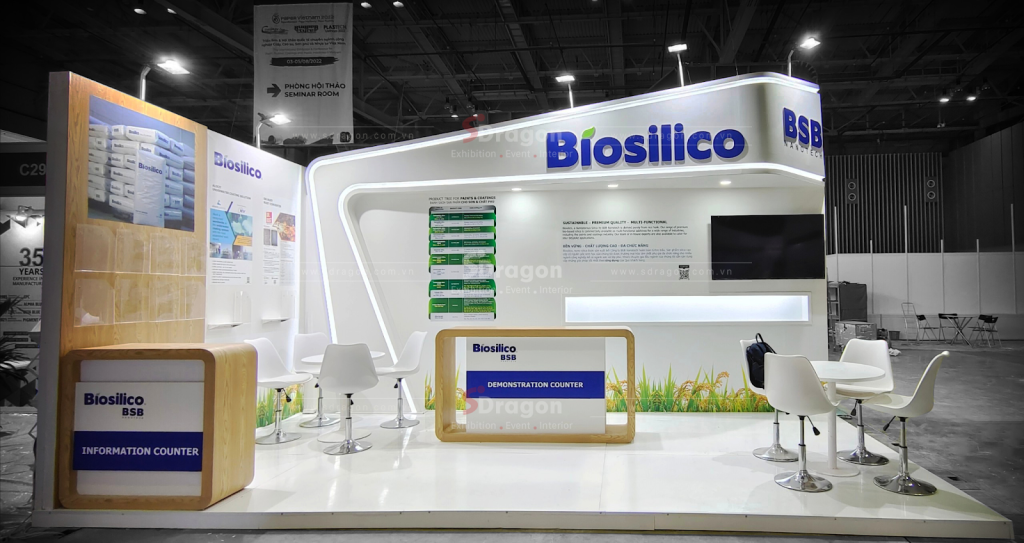 Coatings Expo Vietnam 2025 tại SECC với gian hàng sơn phủ và mực in ấn tượng.