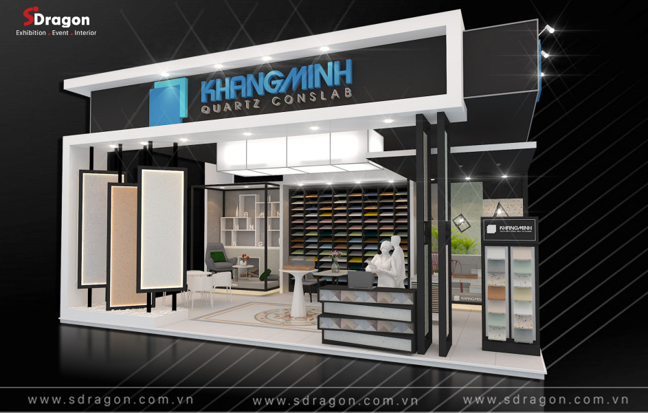 Gian hàng do Sdragon thiết kế tại VIPREMIUM 2025