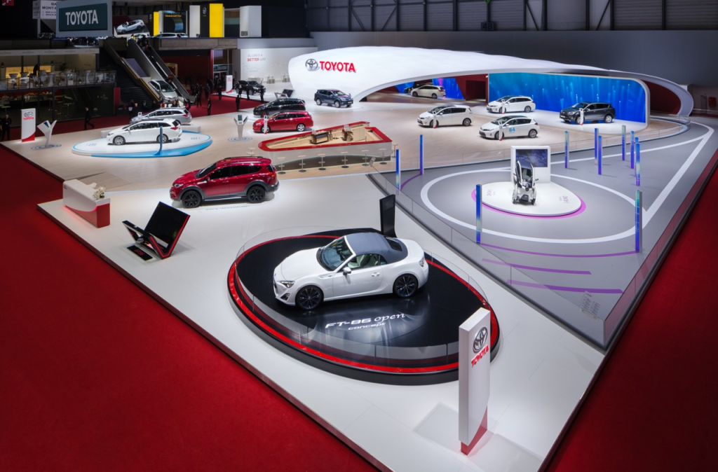 Gian hàng triển lãm do Sdragon thiết kế tại Auto Expo 2025