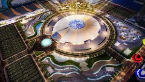 Projected master plan of the Vietnam National Convention and Exhibition Center