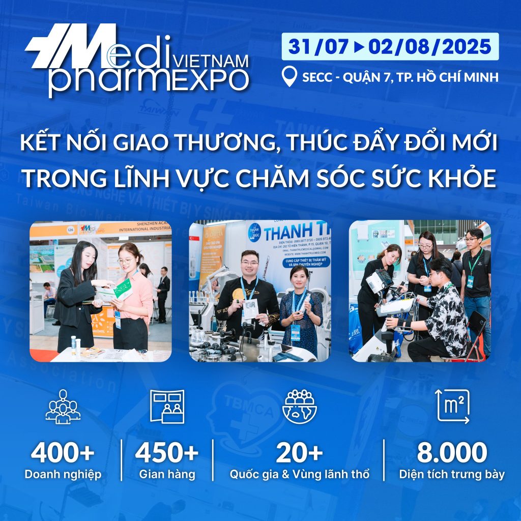 Infographic triển lãm VIETNAM MEDIPHARM EXPO 2025