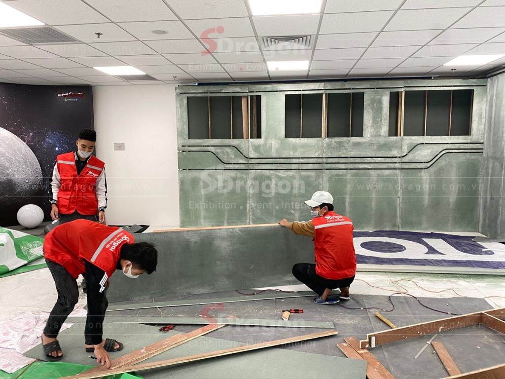 SDragon's Professional Booth Design and Construction Process