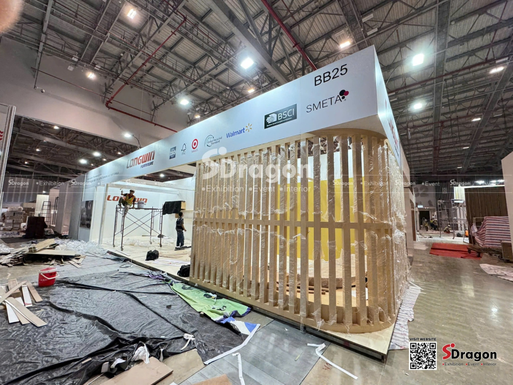 SDragon's Professional Booth Design and Construction Process