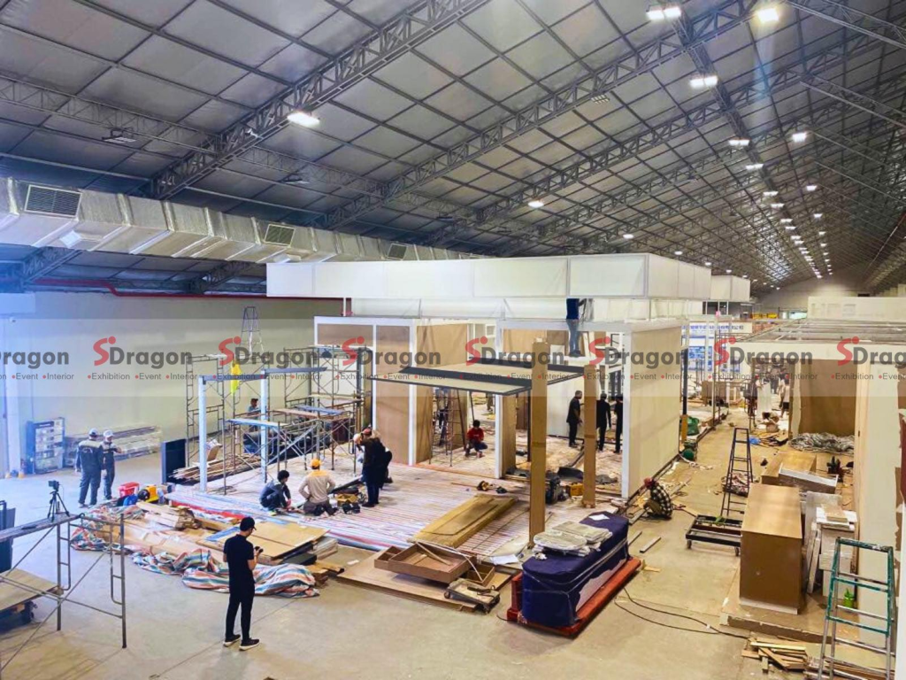 SDragon's Professional Booth Design & Construction Process