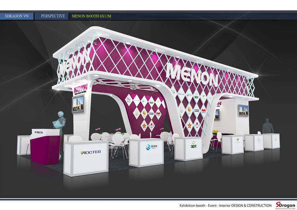 Thiết kế gian hàng hội chợ quốc tế hàng công nghiệp việt nam VIIF 2025
