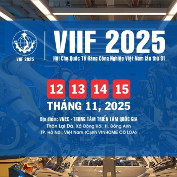 Thiết kế gian hàng hội chợ quốc tế hàng công nghiệp việt nam VIIF 2025