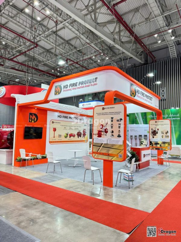 Gian hàng HD FIRE PROTECT tại Secutech 2025