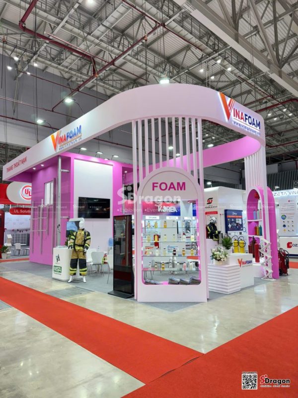 Gian hàng VINAFOAM tại Secutech 2025