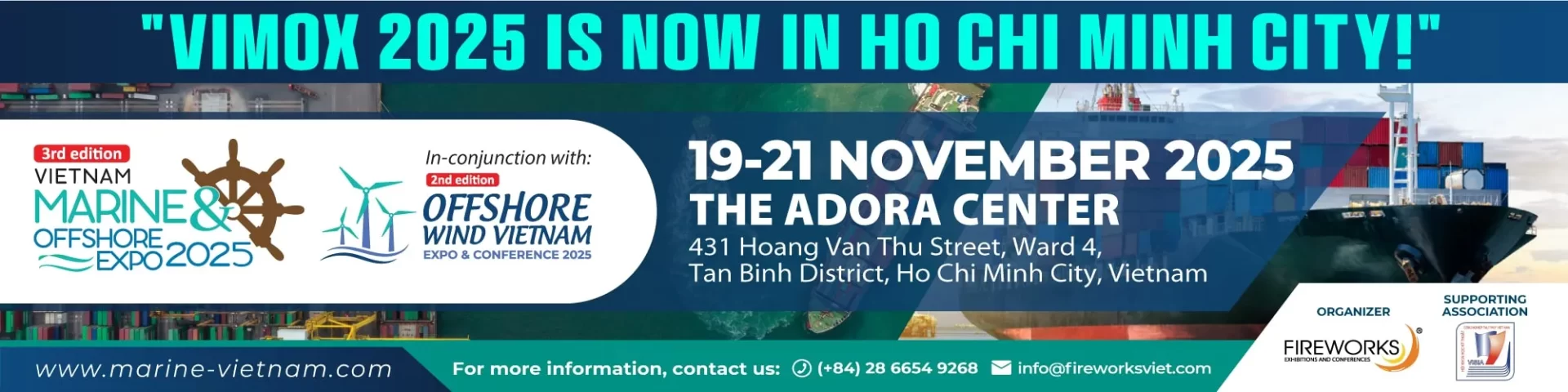 VIMOX 2025 – The Vietnam International Marine & Offshore Exhibition