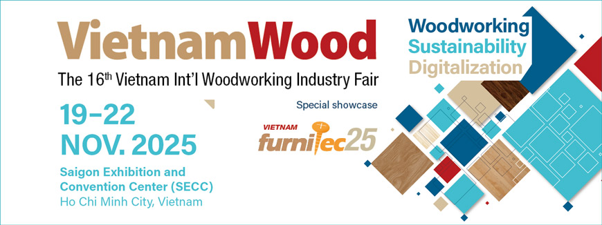 exhibition design Vietnam at VietnamWood 2025
