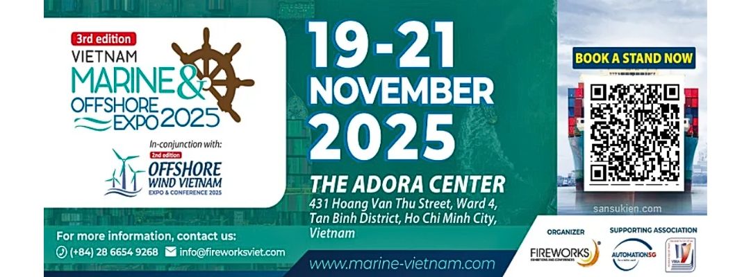 VIMOX 2025 – Triển lãm Quốc tế ngành Hàng hải & Đóng tàu Việt Nam