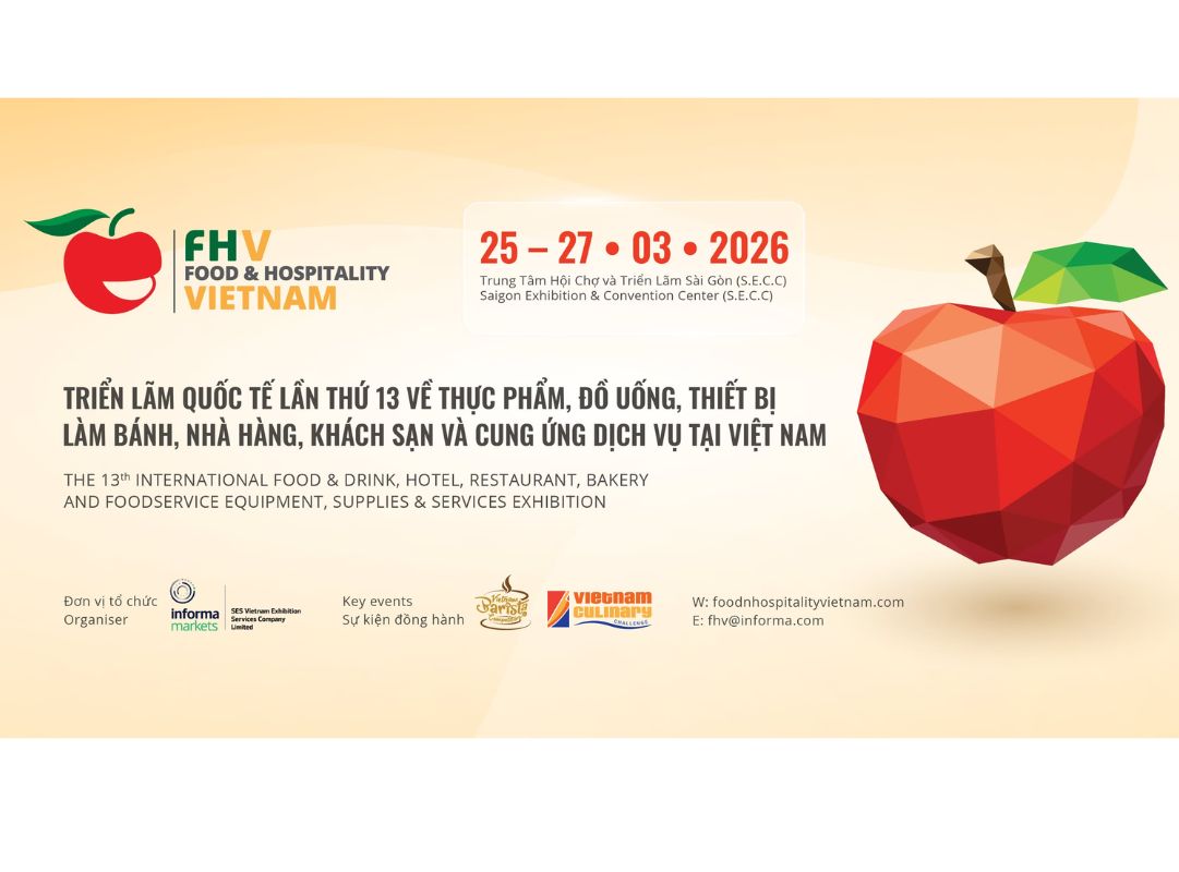 A journey to explore cuisine and professional services at FOOD & HOTEL VIETNAM 2026
