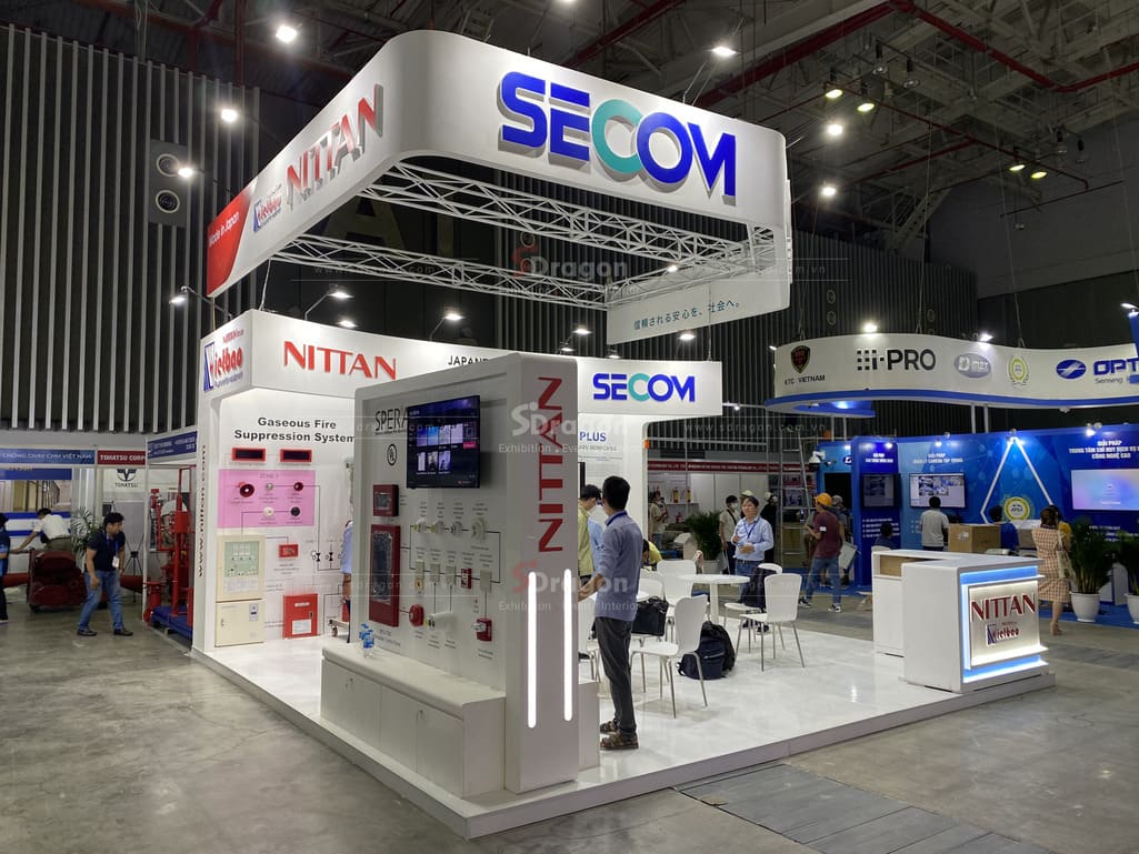 Lựa chọn đơn vị thi công gian hàng triển lãm chuyên nghiệp