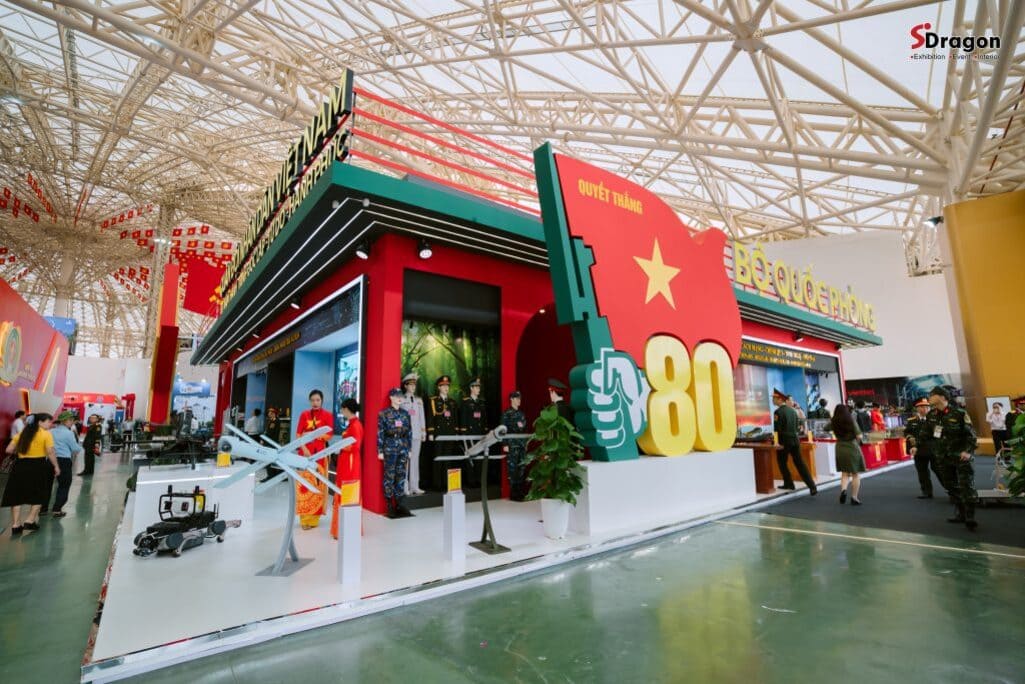 Thi công gian hàng thân thiện với môi trường