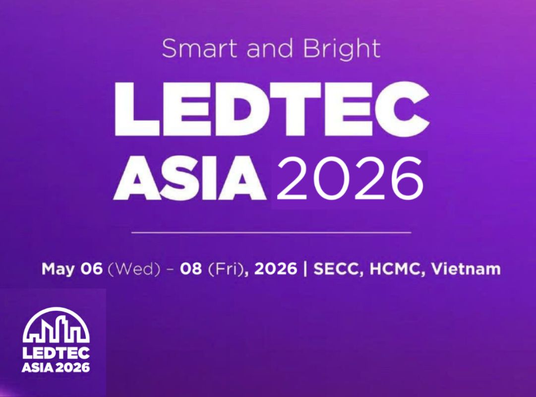Khám phá xu hướng mới của ngành chiếu sáng tại LEDTEC ASIA 2026