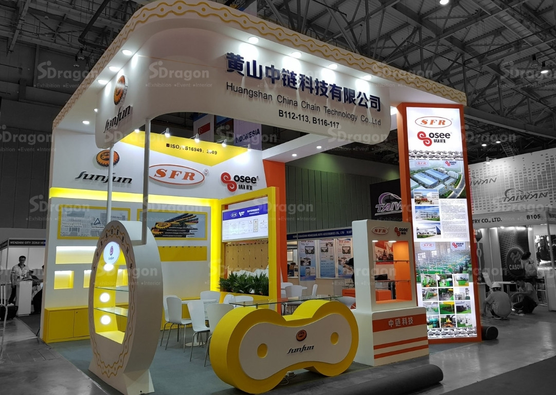 Product display areas and technology launch zones