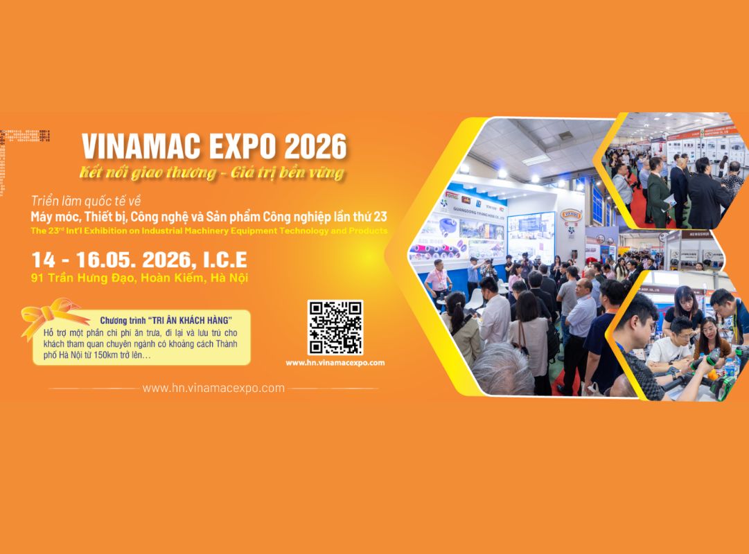 VINAMAC EXPO 2026 - the meeting point of modern machinery and advanced manufacturing technologies