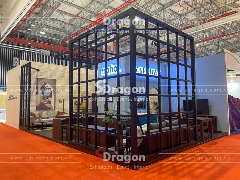 Đặc điểm của thiết kế gian hàng triển lãm nội thất